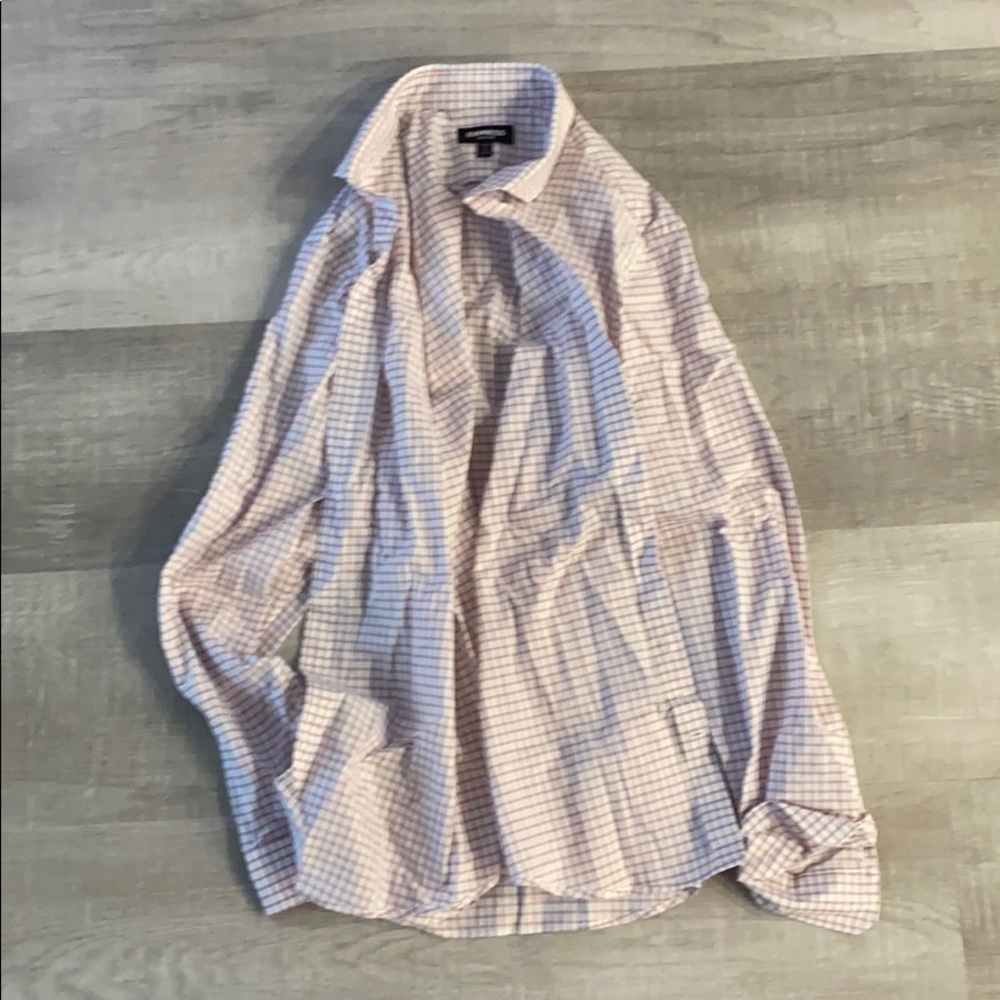 Express large extra slim dress shirt